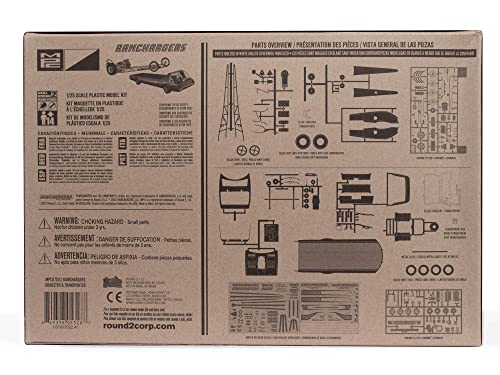Kit de modelo 1:25 Ramchargers Dragster y Camión Transportador miniatura 4