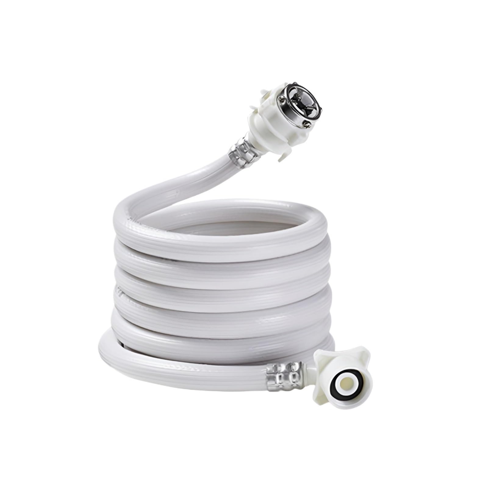 Manguera de entrada de agua a prueba de explosiones, lavadora Universal completamente automática, extensión de agua extendida(5m steel head)