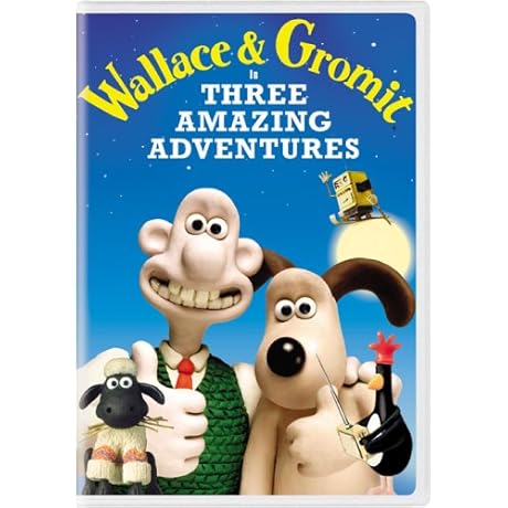 Wallace & Gromit: Three Amazing Adventures on DVD