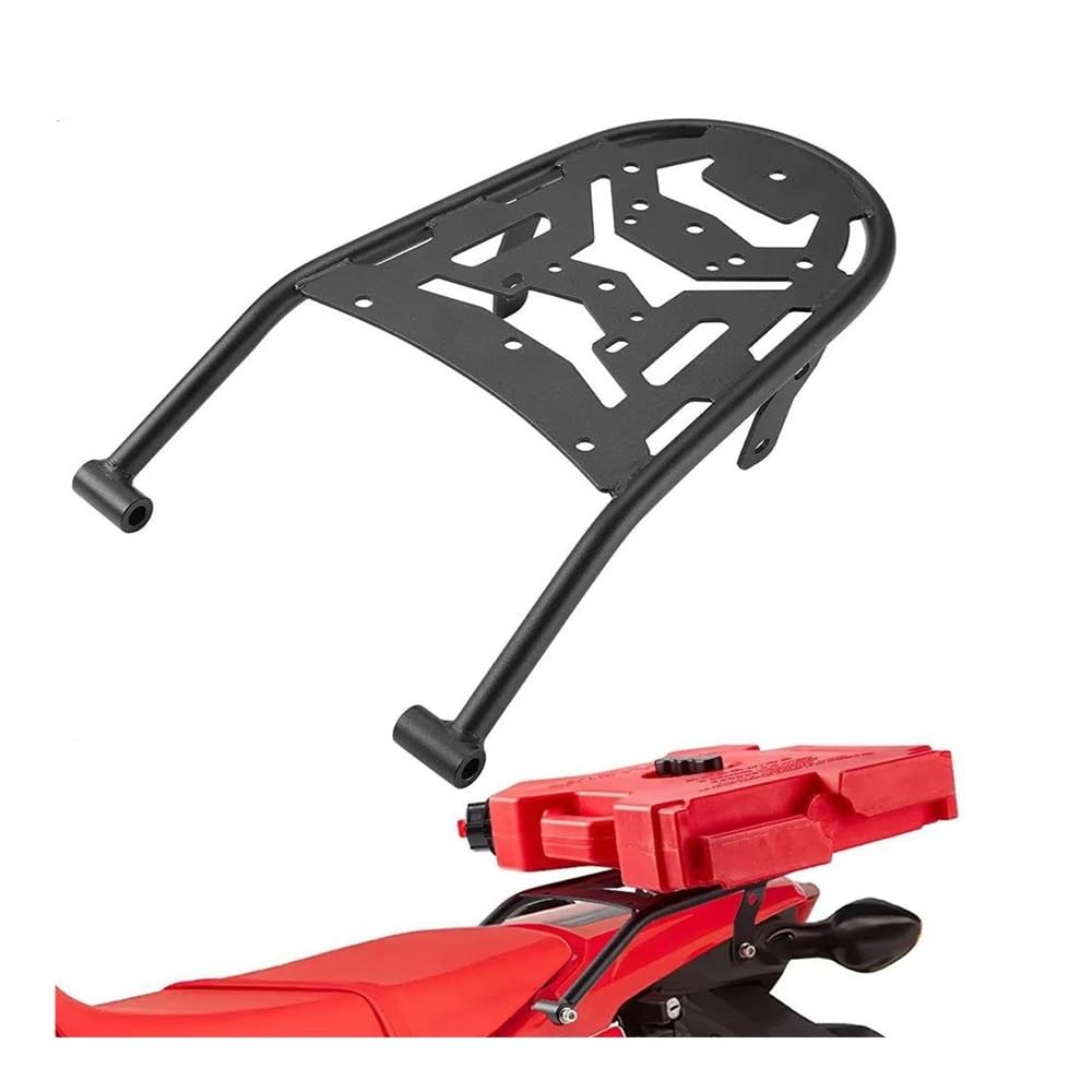 Porte-bagages moto CRF300L en acier allié robuste, support arrière haute résistance
