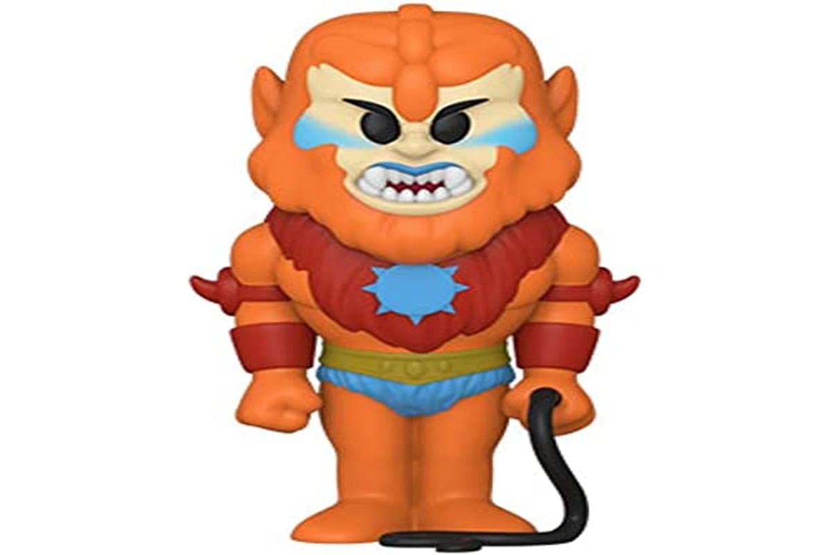 FunkoVinyl SODA: MOTU - Beast Manman - 1/6 Odds For Rare Chase Variantase - (Styles May Vary) - Masters Of The Universe - Collectable Vinyl Figure - Gift Idea - Official Merchandise - TV Fans