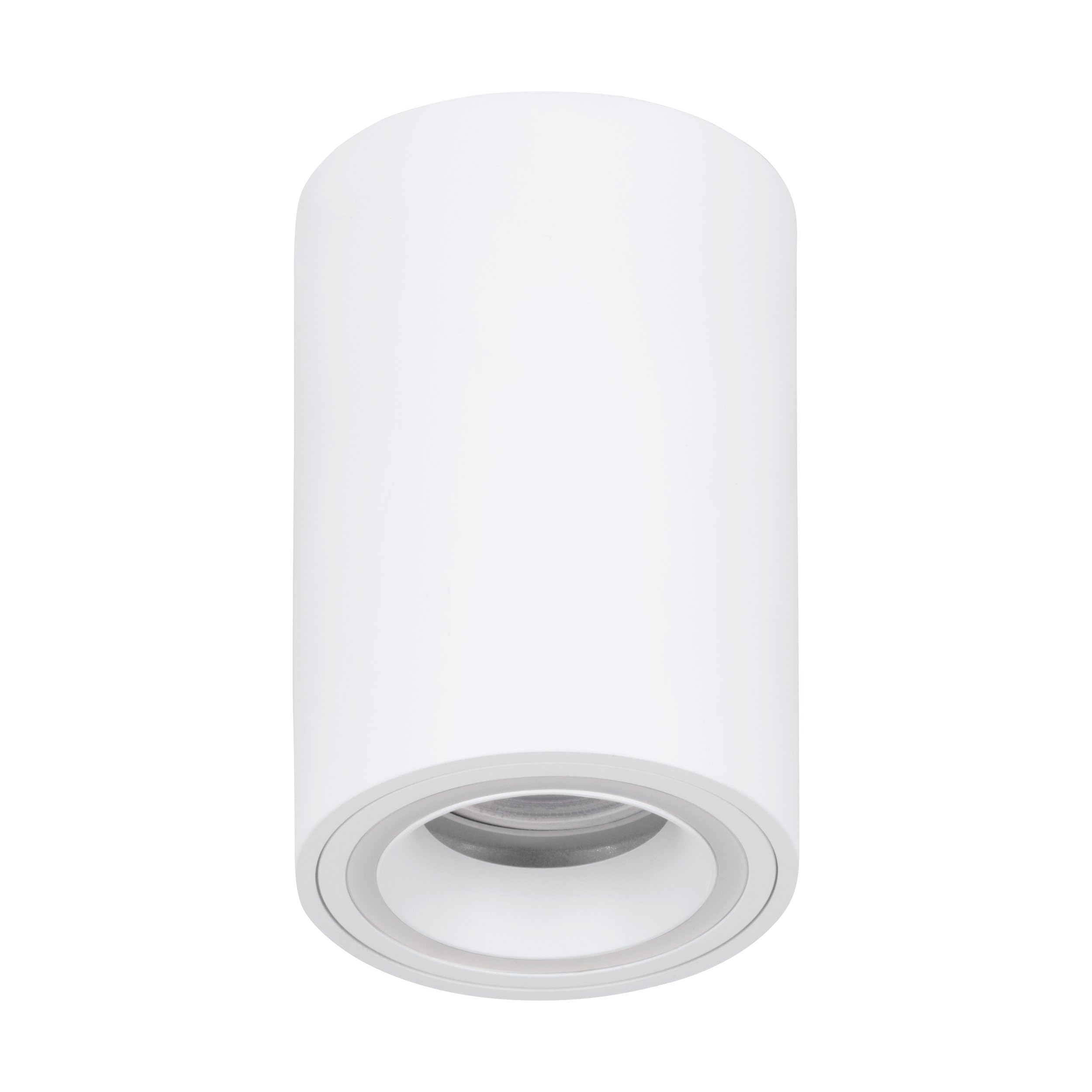 Eglo Connect.z Smart Home LED Ceiling Light Carosso-Z, ZigBee, app and Alexa Voice Control, Warm White-Cold White, RGB, dimmable Spotlight, White Metal, Ø 8 cm