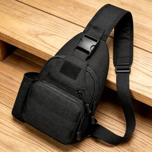 Bolsa de pecho impermeable con almacenamiento compacto multiusos 2