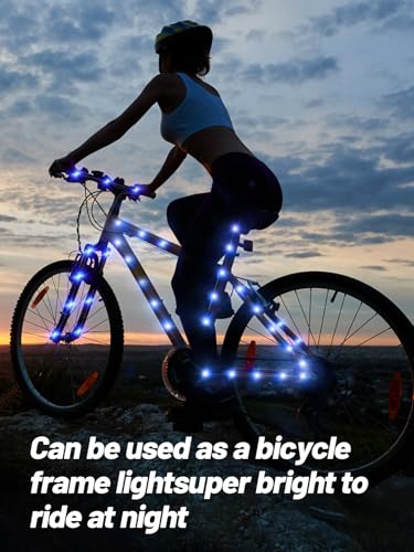 image for Biubee 16.4FT Durable Baby Stroller Lights for Walking at Night, Make 