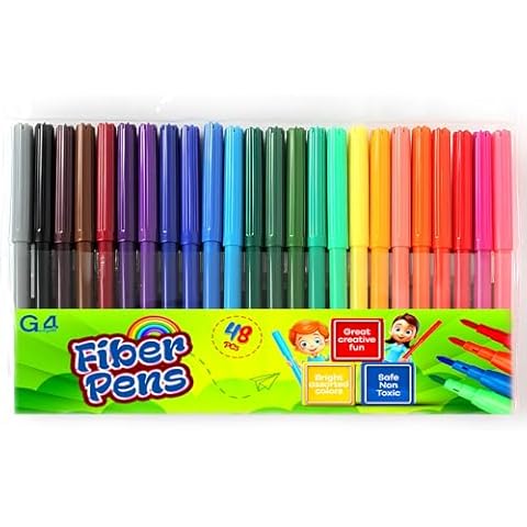 G4GADGET 48 Fine Tip Colouring Pens Cover