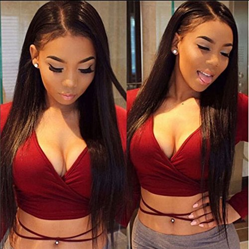 Perstar Straight Hair 3 Bundles Brazilian Virgin Human Hair 8A Grade Hair Extensions Unprocessed Hair weave Bundles(12 14 16, Natural Color)