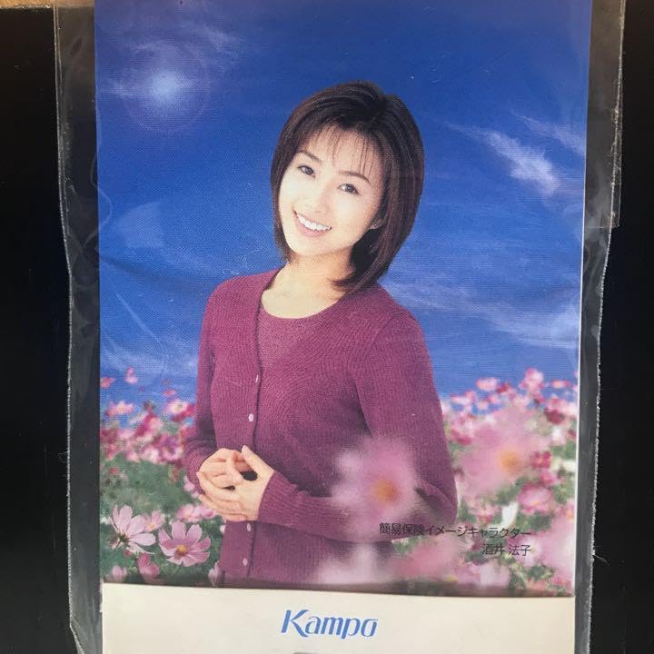 のりピー酒井法子の簡易保険クリアファイル