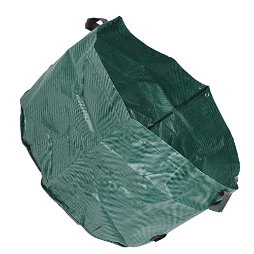 Juopzkenn saco de lixo para jardinagem, 63 galões, reutilizável, resistente a rasgos, folhas de jard