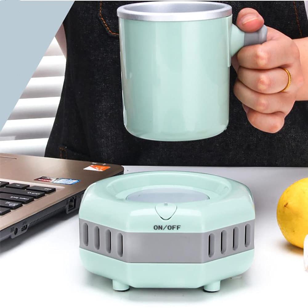 Mini frigorifero portatile elettrico per bevande, tazza refrigerante multifunzionale per casa/ufficio, ideale per birra, succhi di frutta, latte e caffè