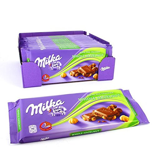 CHOCOLATE MILKA AVELLANAS ENTERA