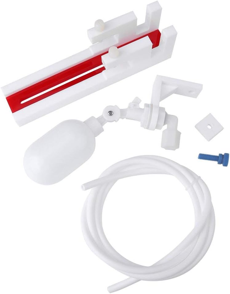 Mumusuki Non Electric Aquarium Auto Top Off System, Fed Water Filler for Fish Tanks, Adjustable 2-15cm Water Level Controller with Holder Fits 5-18mm Tank RO Bucket (7.1 x 2 Inch)