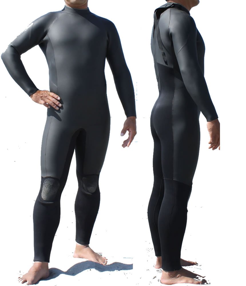 Amazon | ノーロゴサーフィン用 セミドライスーツ ALL3mm ブラック  