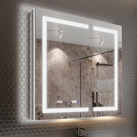 Sweiko 36x36 LED Medicine Cabinet Cover