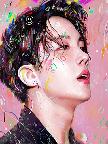OMCCXO BTS Diamond Painting, DIY 5D Diamond Painting BTS, Diamond Painting Kpop Cover