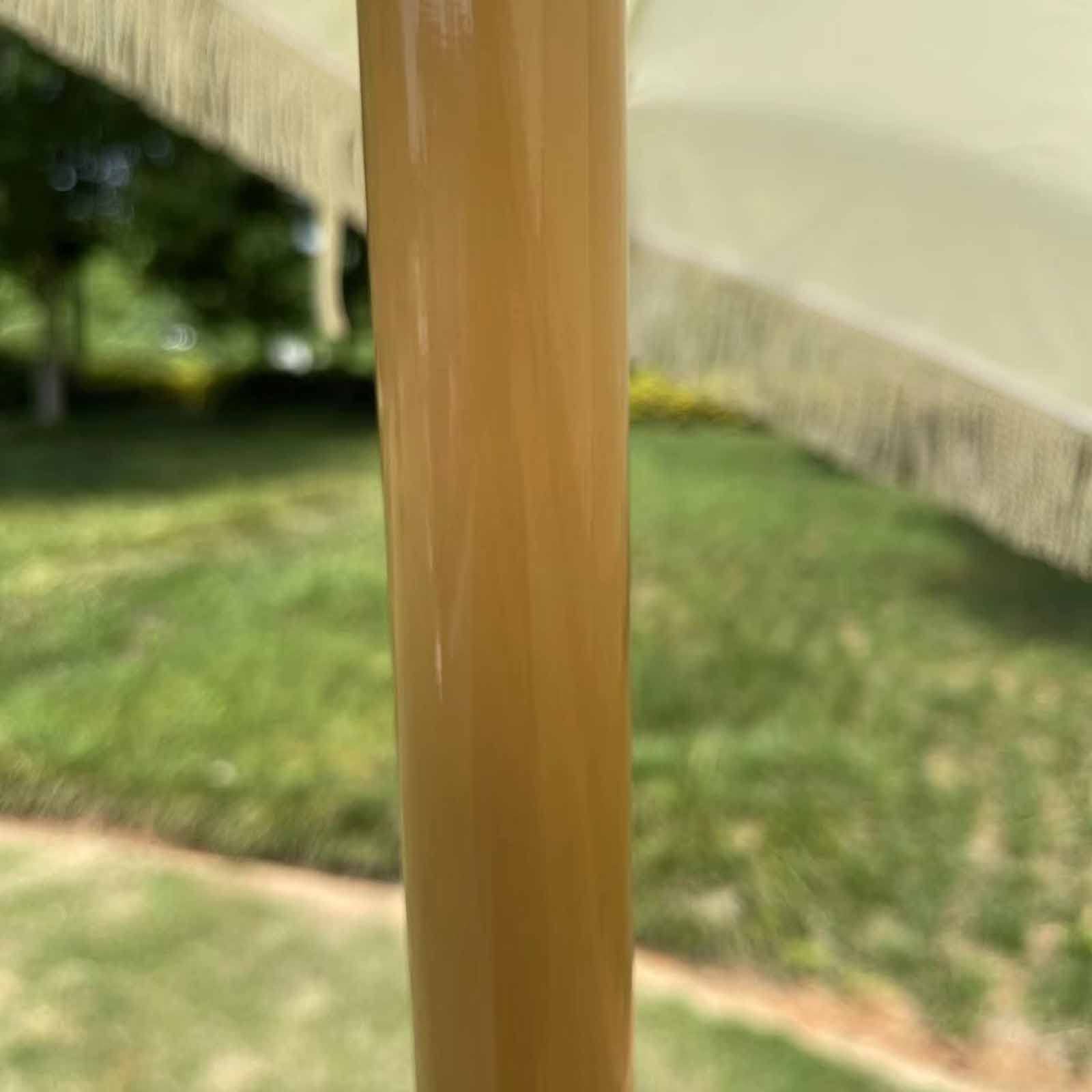 Parasol Ogrodowy, Parasol Tarasowy Z Frędzlami, Parasol Przeciwsłoneczny Z Funkcją Pochylania,Wit