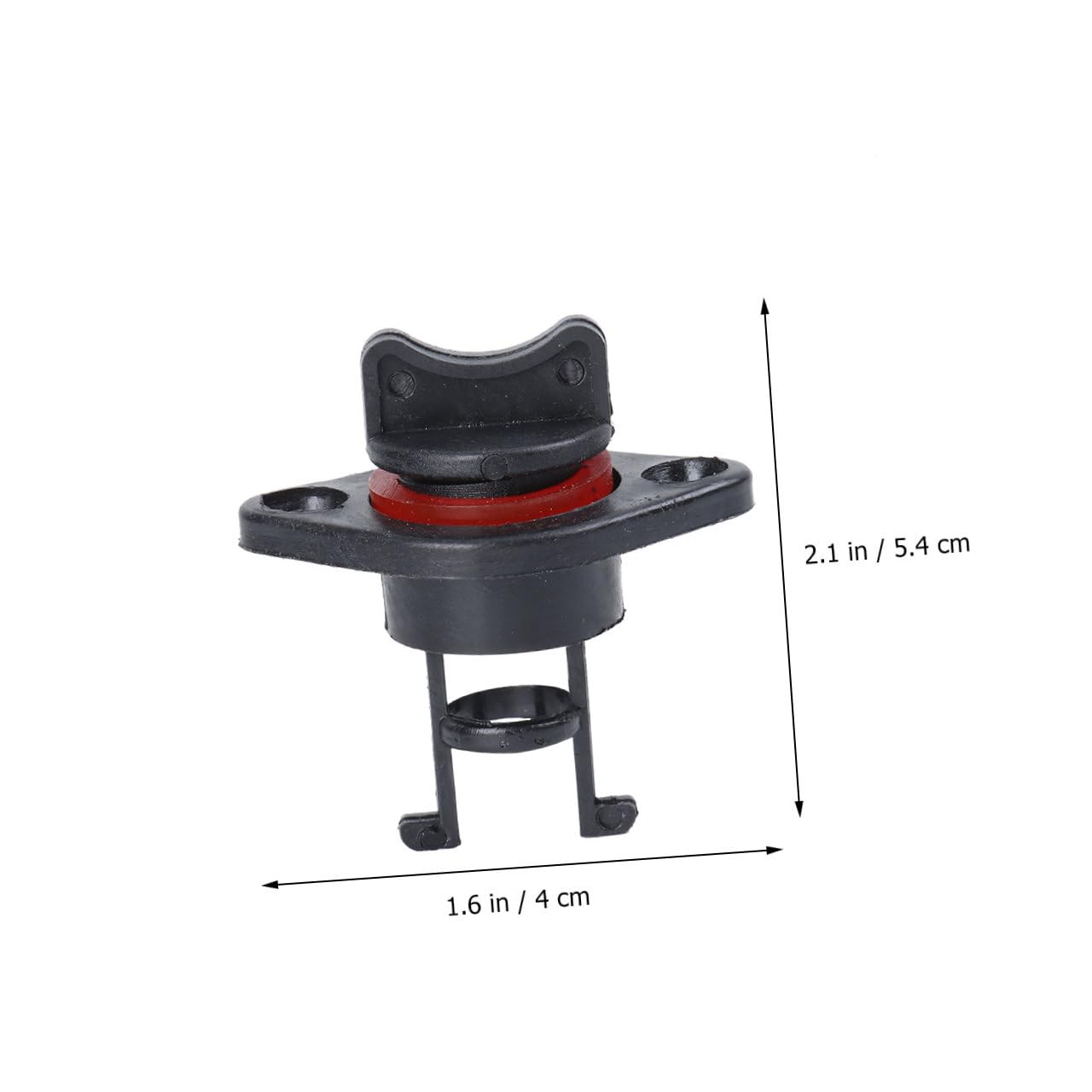 Mipcase Bouchon d'eau en Plastique en Nylon Accessoires de Bateau Prise de dalot de Bateau canoë Bateaux Accessoires Marins Bouchon de vidange du Bateau Bouchon de dalot