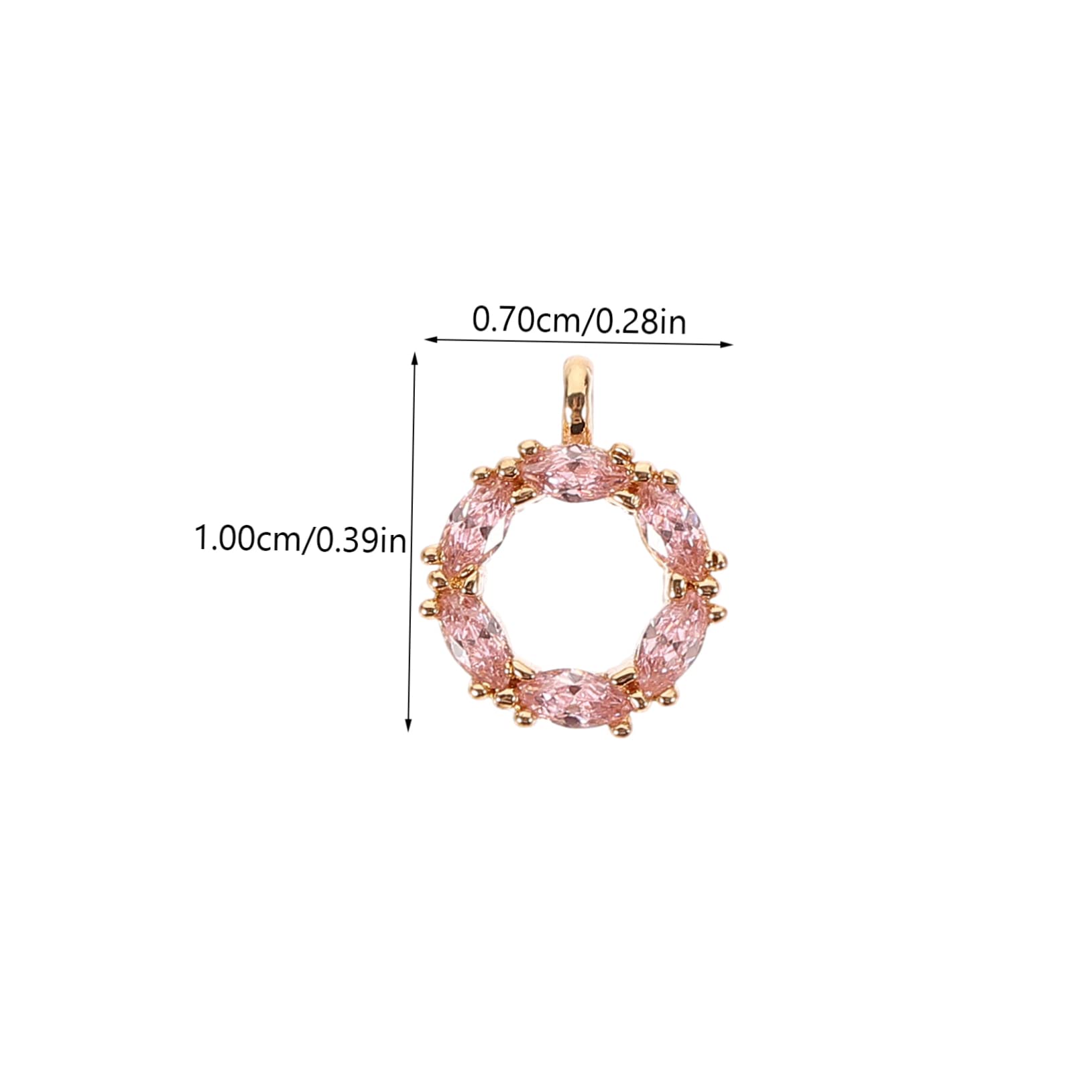 Veemoon Ciondoli Creazione Di Cristalli Ciondoli Fai Da Te Collana Ciondolo Bracciale Decorazioni Gioielli Ciondolo Charm Ciondolo Pendente Perlina Orecchini Decorazioni Orecchini