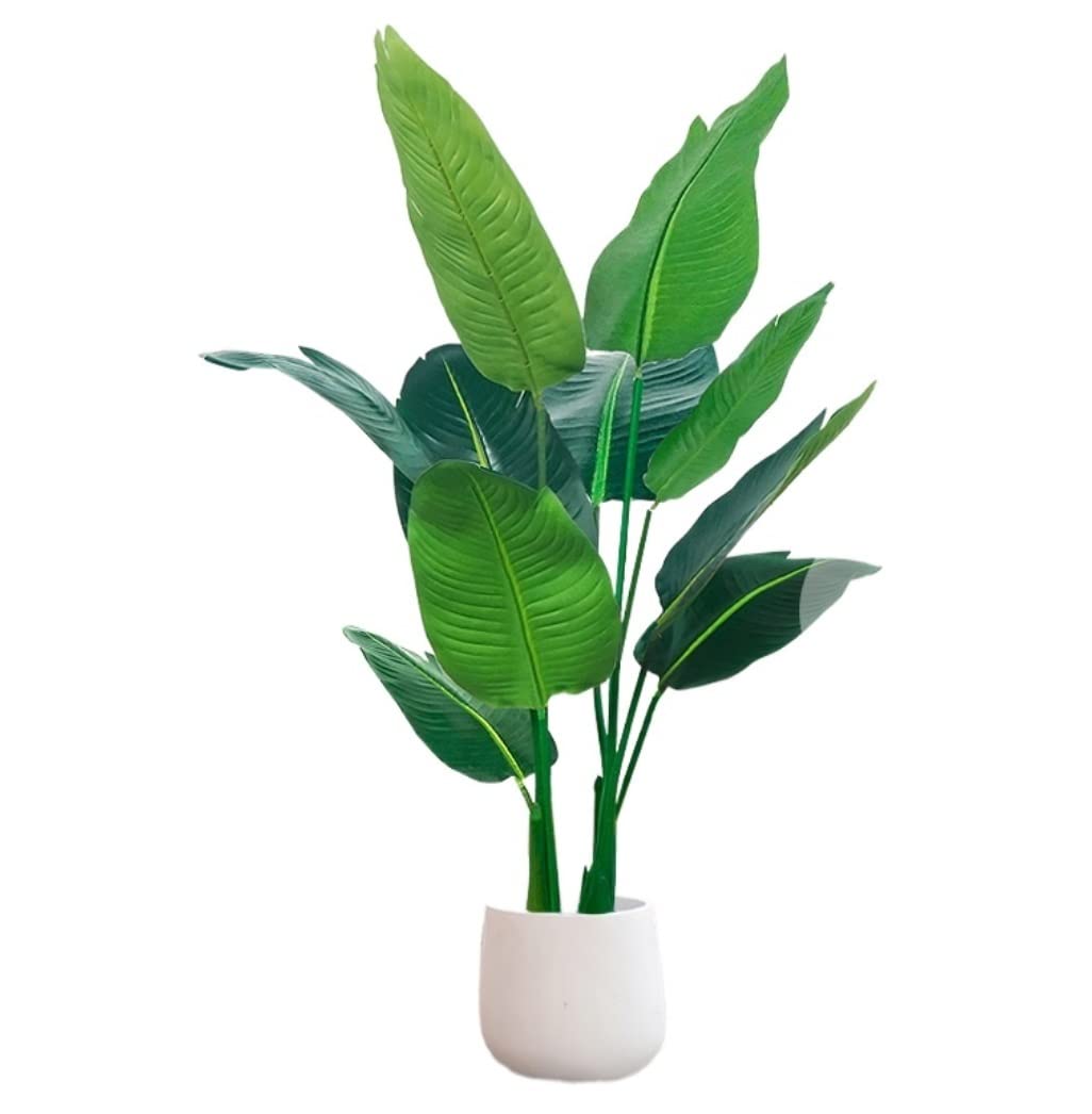 HADECOLL Fake Plants Artificial Plant Bird Of Paradise Artificial Banana Tree Home Decoration Accessories Artificial Plants Room Decor Bonsai Fake Plants Artif,