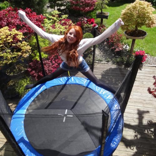 Housse de protection pour trampoline imperméable avec coussin de sécurité extérieur et patio