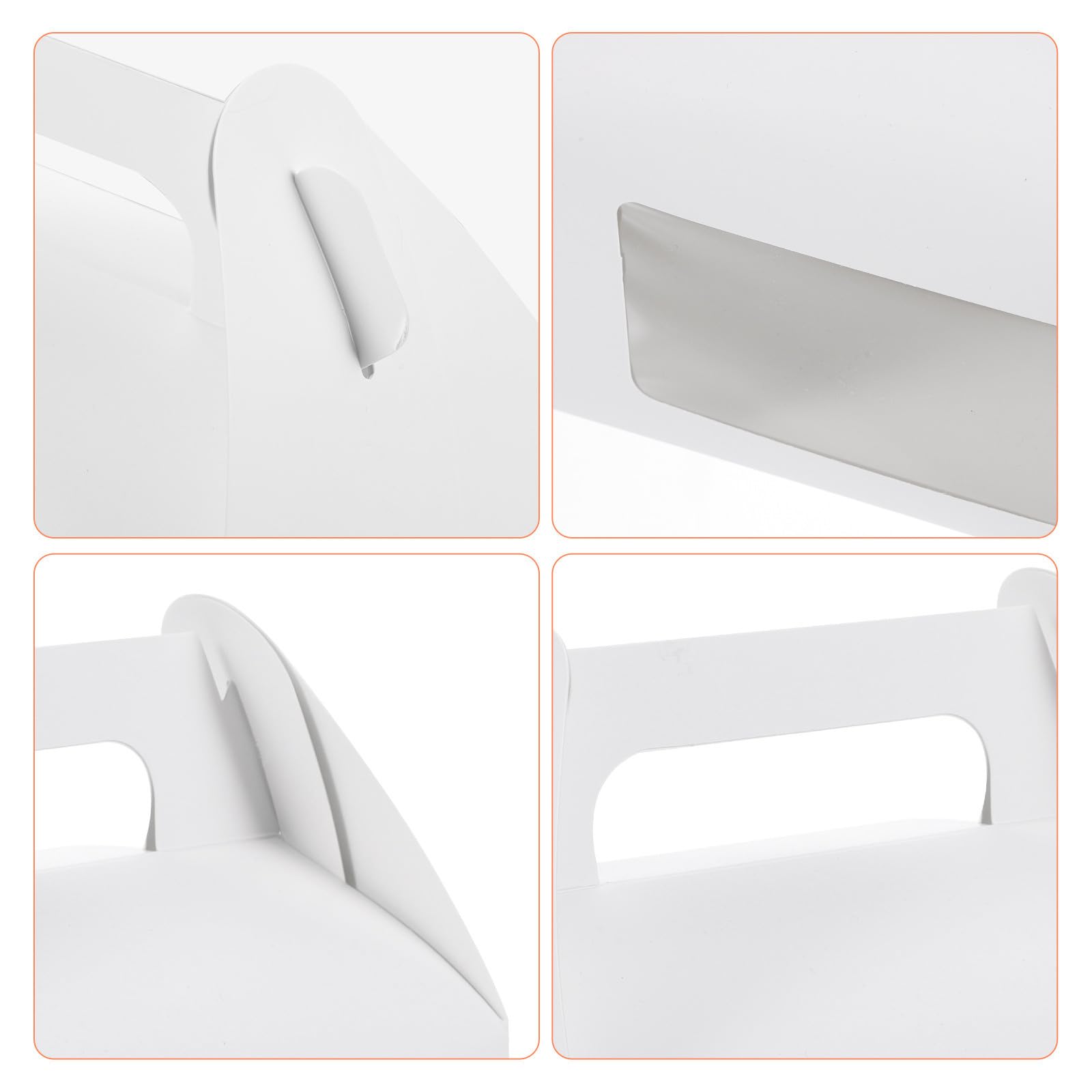 Sosoport 30 Piezas Cajas de Regalos Cajas para Pasteles de Papel en Color Claro, para Postres y Pasteles, Protege el Pastel, para Pastelería Profesional y Cocina Casera