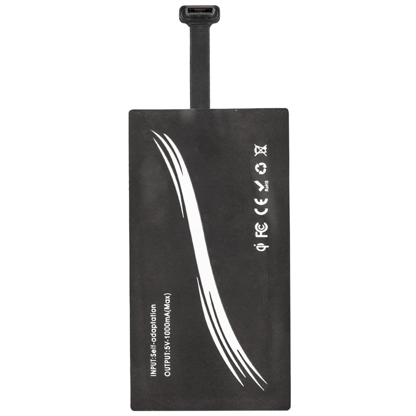 Wireless Charging Adapter, Wireless Charging Receiver Wireless Charging Adapter Type C 1000mA Wireless Charger Receiver Module Chip Receiver Widely Suitable for Type C Mobile Phone