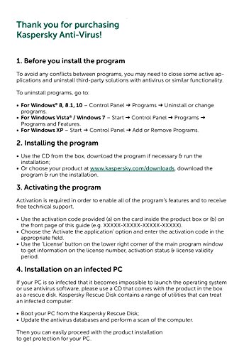Kaspersky Anti-Virus 2014 (1-User) #TOP3