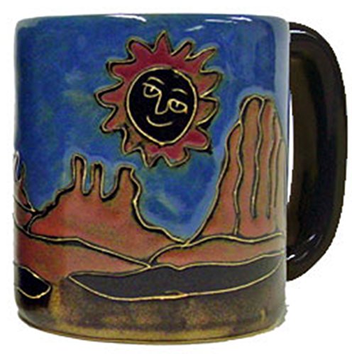 Mug rojo Stoneware 16 oz miniatura 2