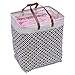 Canvas Laundry Basket, Kids Laundry Hamper Portable Washable Dirty Cloth Basket Collapsible Laundry Organizer for Clothes, Baby Nursery, Toys, Towels, Living Room