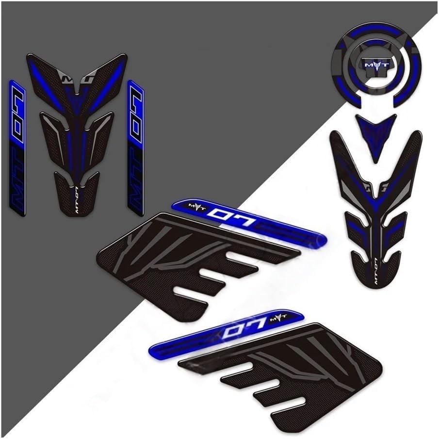 Tank Traction Pad for MT07 MT 07 SP MT-07 2021 2022 2023 Motorcycle Stickers Decals Tank Pad Kit