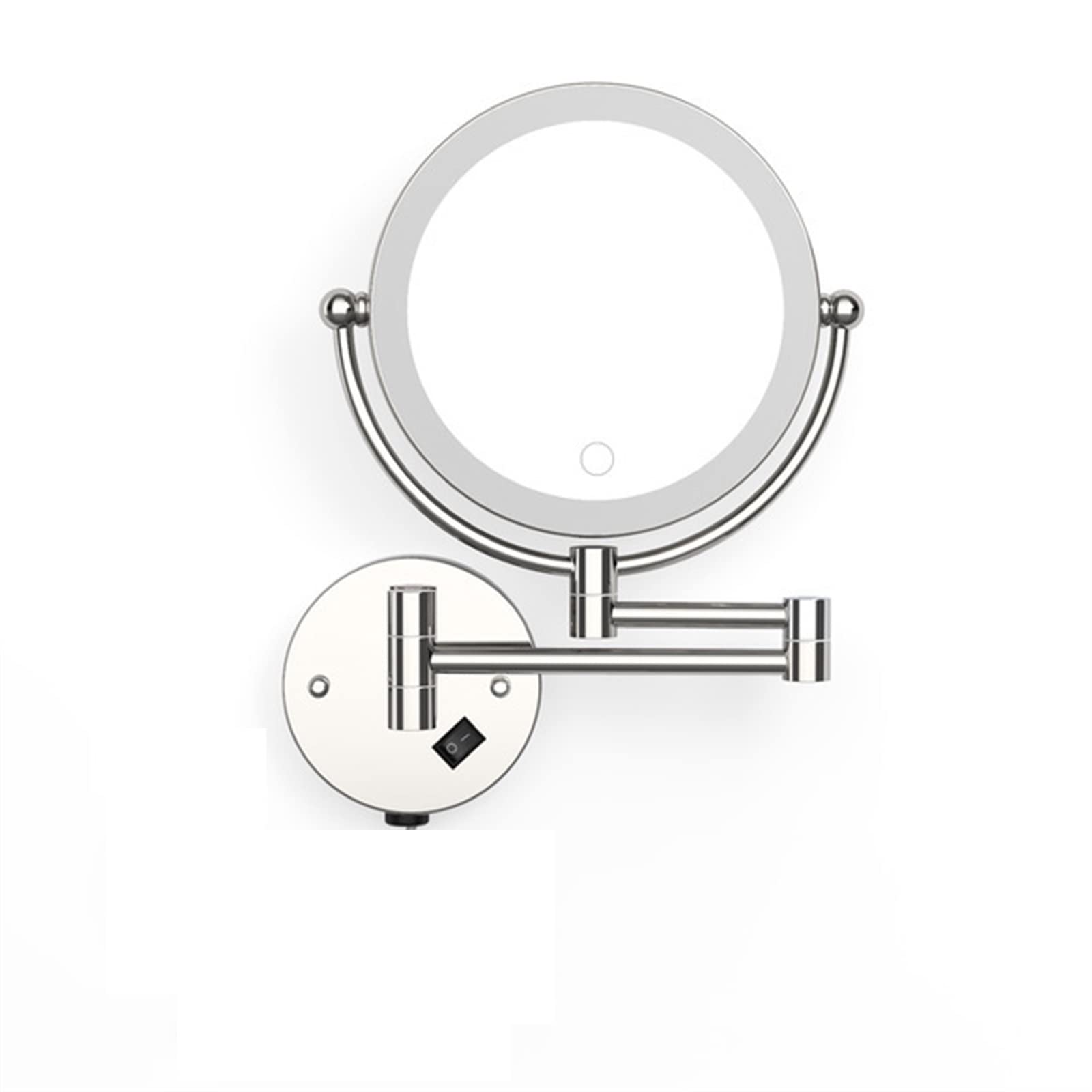 Miroir de Maquillage LED Salle de Bain FIDEMM : miroir cosmétique grossissant mural
