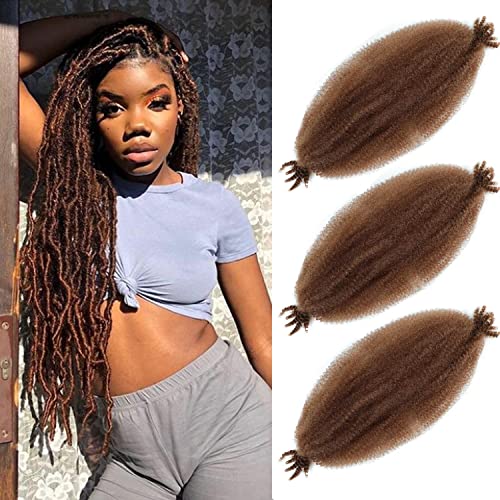 Afro Twist Hair 18 Inch 3 Packs, Springy Afro Twist