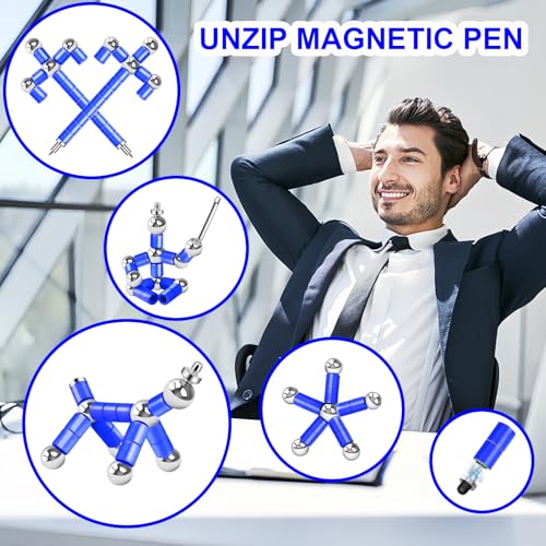 Image of YYMHMF Gifts for Men Magnetic Fidget Pen: Cool Stress Relief Fidget Toy for Adults Teens Boys Girls, Cool Gadget for Women ADHD Sensory Tool for Focus, for Father's Mother's Day & Graduation