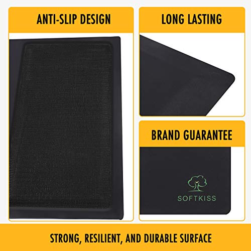 Image of Anti-Fatigue Standing Office Chair Mat for Hardwood Floor with Cushioned Foam Foot Support, 48 inch x 36 inch Desk Chair mat, Scratch Resistant and Waterproof Anti-Slip Surface, Soft Ergonomic Cushion