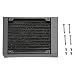 Produktbild 120mm PC Wärmeübertrager 12 Rohr Aluminium Computer Heizkörper für PC CPU Wasser Kühles System(120mm)