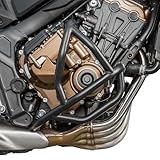 Motorcycle Crash Bar Engine Guard for CB650R CB 650 R 2024 2025 2026 Bumper Frame Slider Falling Protector Black