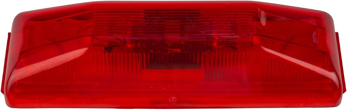 Grote 46742-3 Rectangular Clearance Marker Light - 12V, Red (Bulk Packaging)