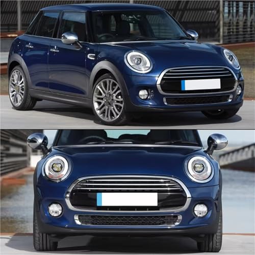 Grille calandre noire Mini Cooper 2014-2021 compatible OEM 51117337793 - 6
