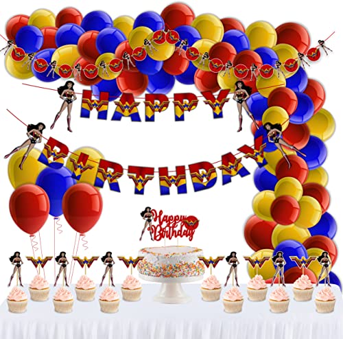 Seyal® Decoración de fiesta de cumpleaños - Suministros temáticos para fiestas de cumpleaños de...