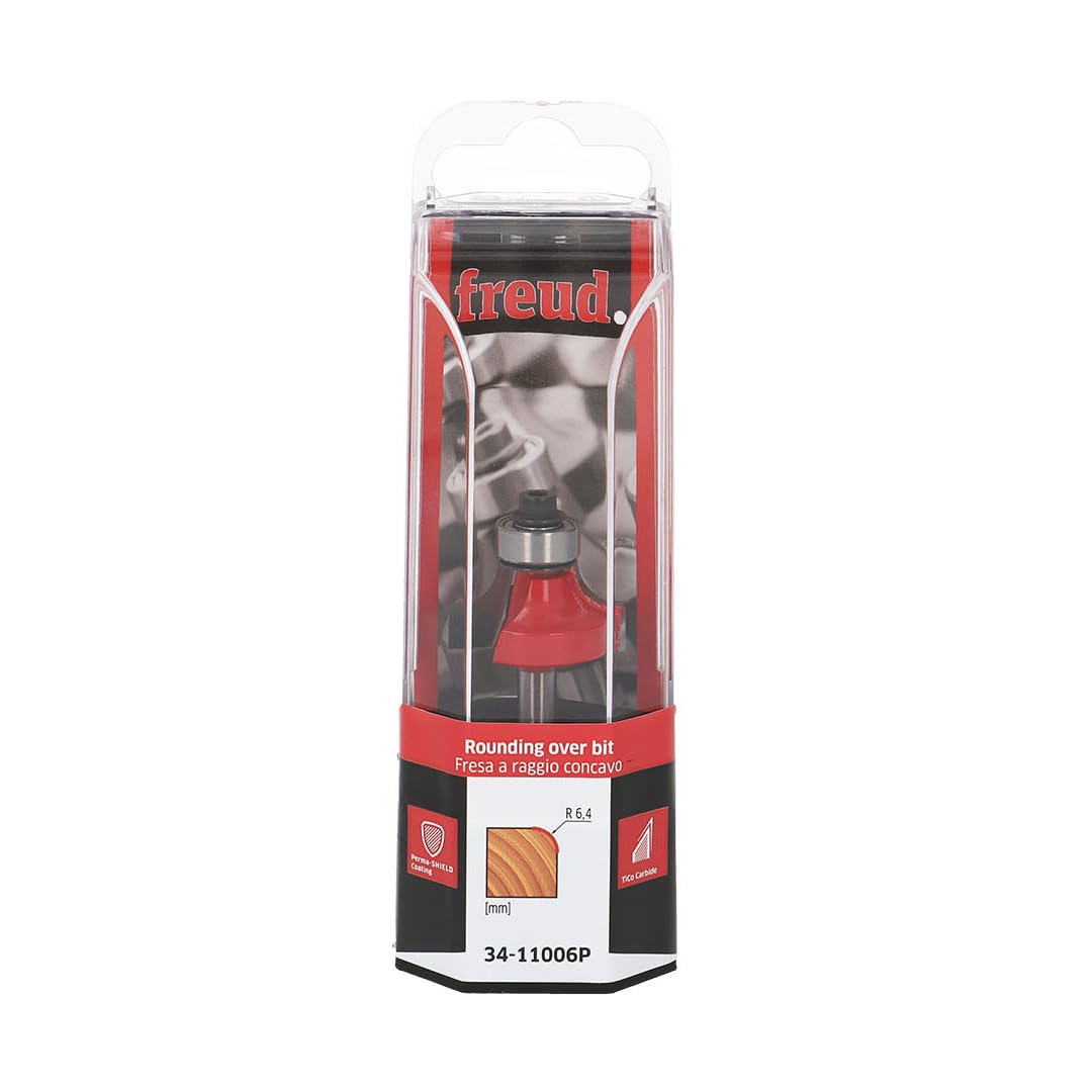 Freud Mèche pour arrondi convexe FREUD - Ø25,4 H12,7/55,2 Q6 Z2 - F03FR01774 -34-11006P