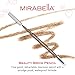 Mirabella Beauty Brow Pencil, Light - Ultra-Fine Point Precision Eyebrow Pencil - Rich Blendable Color Sculpts and Fill In Brows Naturally - Long-Lasting, Smudge-Proof and Waterproof Formula