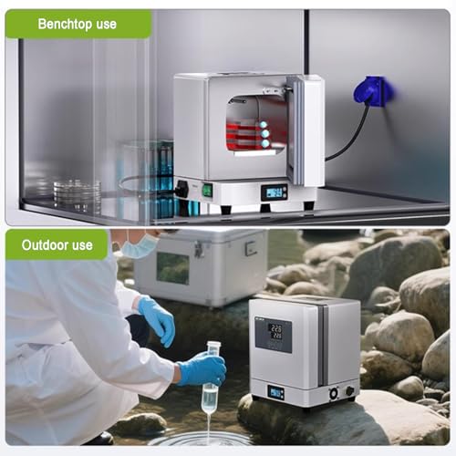 Incubadora de laboratorio, control digital de temperatura PID (RT+5-55℃) para cultivo celular y aplicaciones microbiológicas