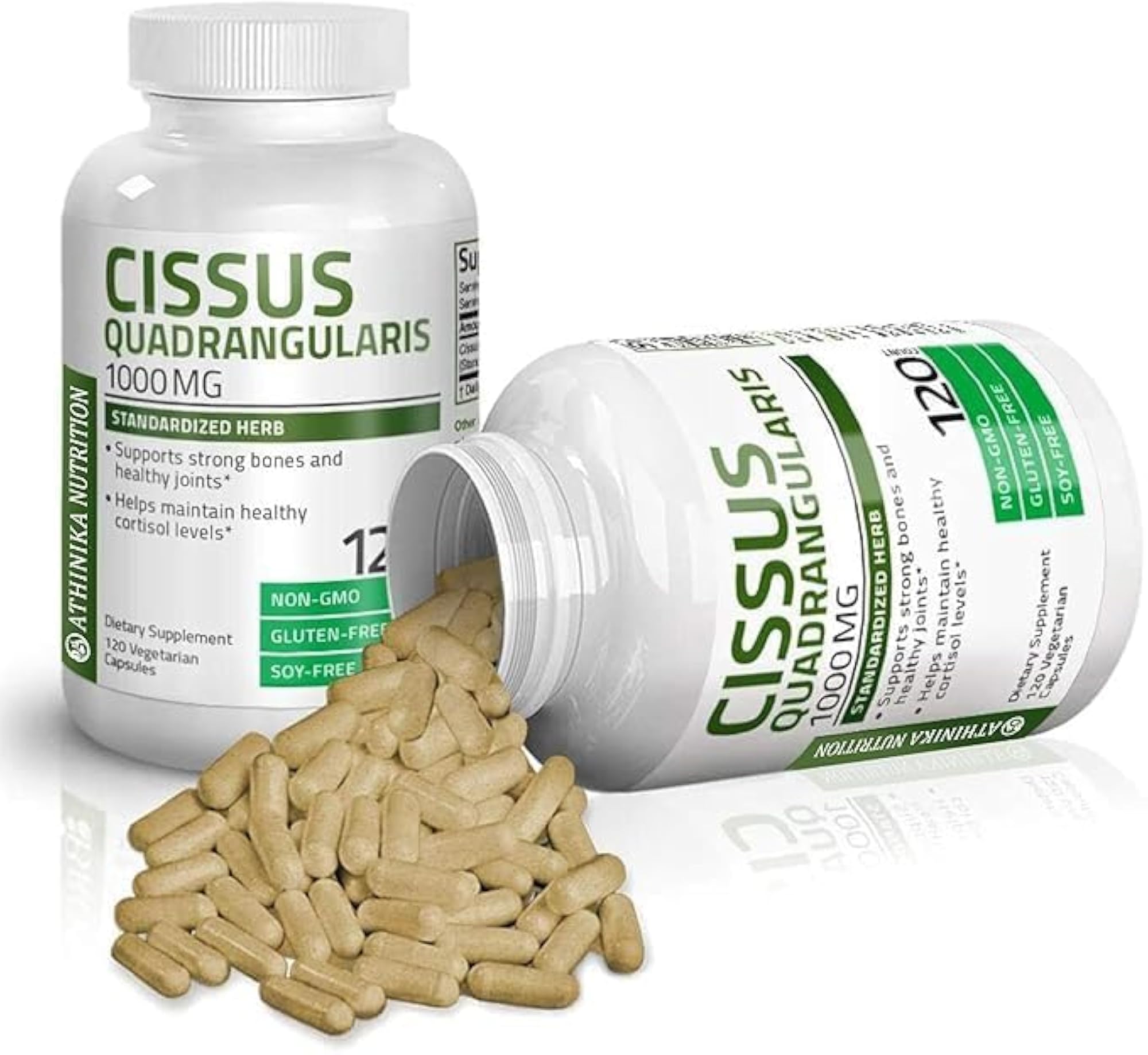 Cissus Quadrangularis Extract Capsules, 1000 mg, 120 Vegetarian Capsules