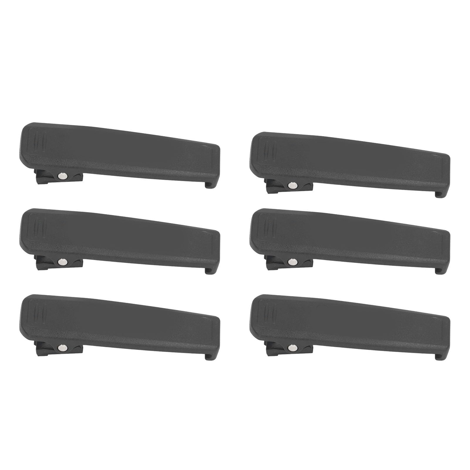 Clip de Ceinture pour Talkie-walkie 6 Pièces, pour IC-F1000 IC-F2000 IC-V10MR IC-F1000D IC-F2000D IC-F2000T IC-V88 IC-U88 Clip de Ceinture Radio Bidirectionnel, BP-279 BP-280
