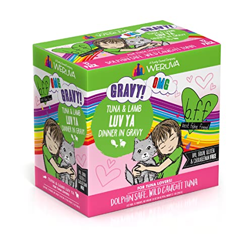 Weruva TUNA & LAMB LUV YAS B.F.F. Omg - Best Feline Friend Oh My Gravy!, Tuna & Lamb Luv Ya With Tuna & Lamb In Gravy Cat Food thumb #2