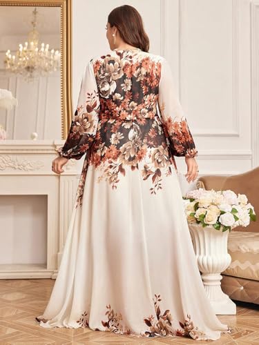 Image of TOLEEN Women's Plus Size Sequin Dress Luxurious Style Formal Cocktail Evening Party Maxi Dresses