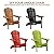 Adirondack Chair Wooden Outdoor Chair Patio Chair Fire Pit Chairs Folding Lawn Chair Lounger Chair Yard Chairs w/Natural Finish, All Weather Resistant, Natural