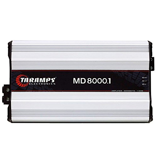 Módulo Taramps MD 8000.1 1 ohms 8000 W RMS Amplificador Som Automotivo