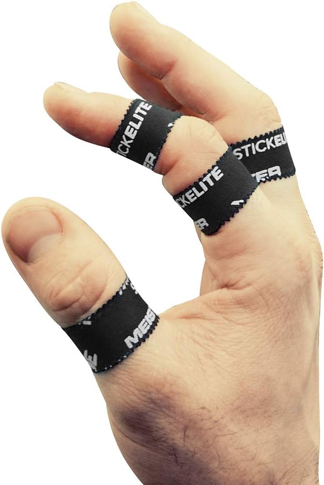 Meister StickElite Professional Porous Athletic Tape for Fingers & Toes - 15yd x 1/2" - Black - 2 Rolls, 2 Count (Pack of 1) - Image 3