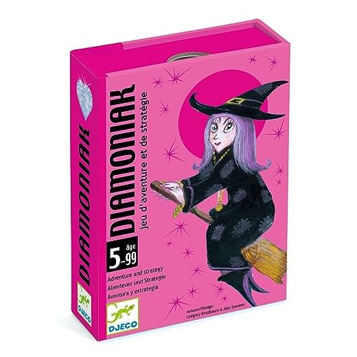 Djeco- Juego de Cartas Diamoniak, (35117)