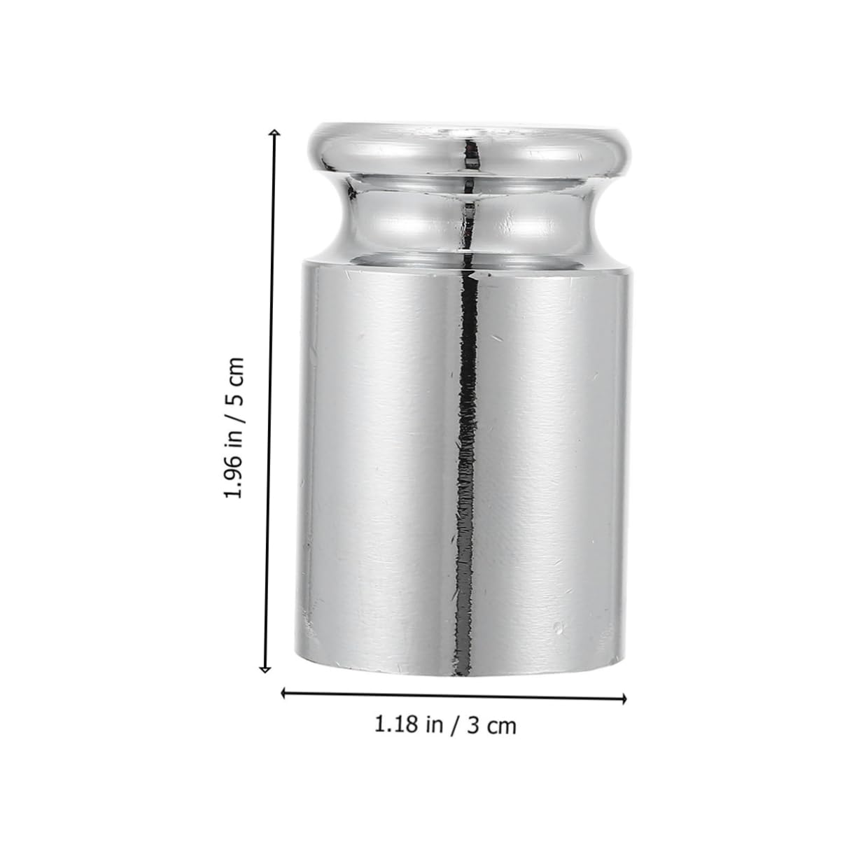 TOYANDONA 3pcs Calibration Weights for Scale -Plated Weights for Lab Balance Precision Weighting Tool for Home Kitchen School and Experiment Calibration